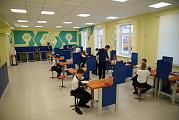 Ученики осваивают кабинет технологии